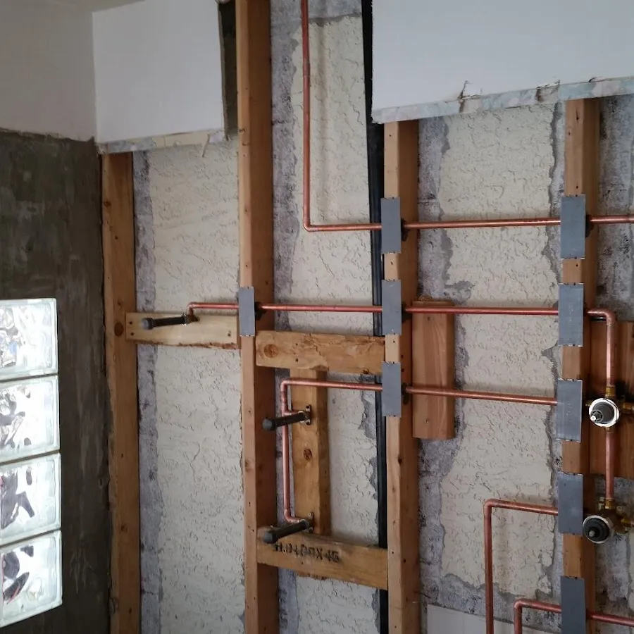 Copper pipe installation for Burst Pipe Repair in Round Lake